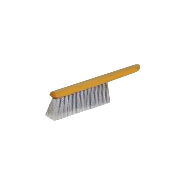 SM Arnold® - 8" Lacquered Hardwood Counter Duster with 2.62" Gray Flagged-tip Bristles