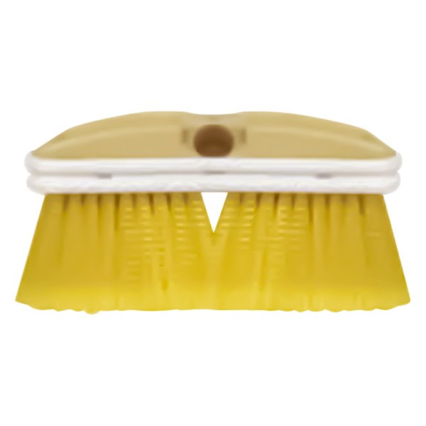 SM Arnold® - 8" Yellow Polypropylene Wash Brush with Soft Flagged Bristles