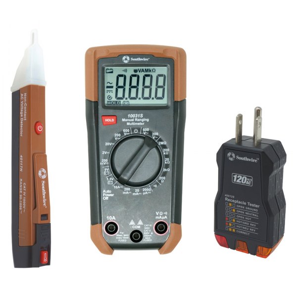 Southwire® - 3-Pc Electrical Test Kit