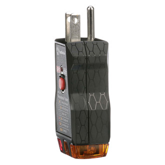Southwire® - 120V AC Receptacle Tester with Push-Button GFCI Test
