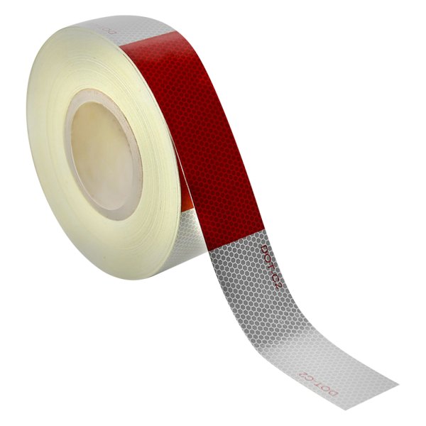 Spec-D® - 164' x 2" Red/Silver Conspicuity Reflective Tape