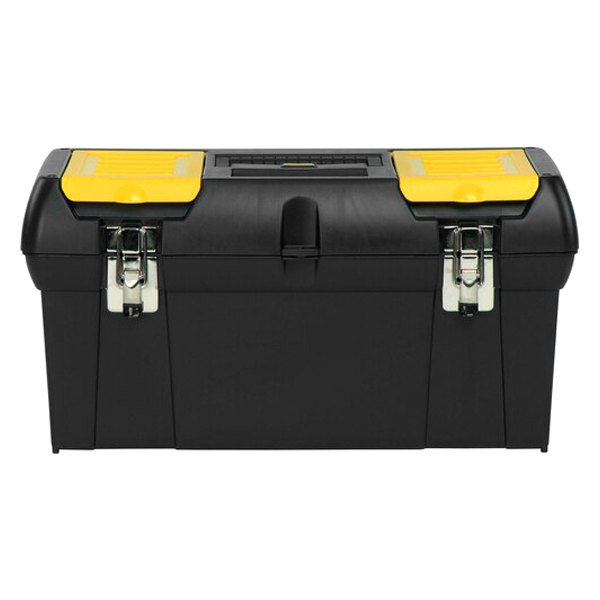 Stanley Tools® - 2000™ Plastic Black Portable Tool Box with Tray (24" W x 11.4" D x 11" H)