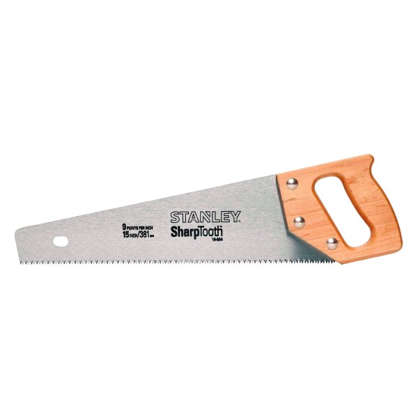 Stanley Tools® - SharpTooth™ 15" x 8 TPI Carpenter Saw