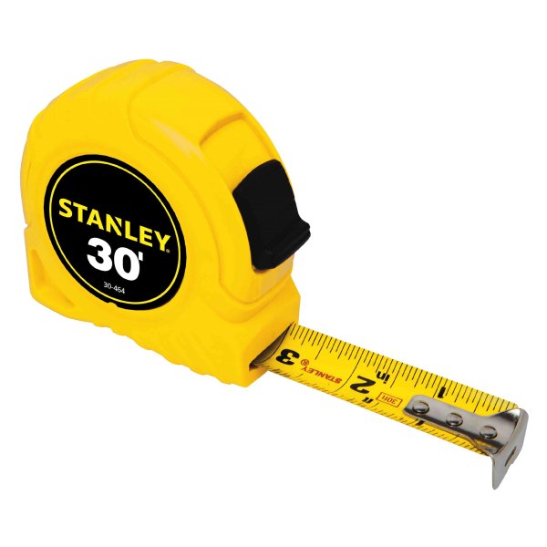 Stanley Tools® - 30' SAE Yellow High Impact Measuring Tape