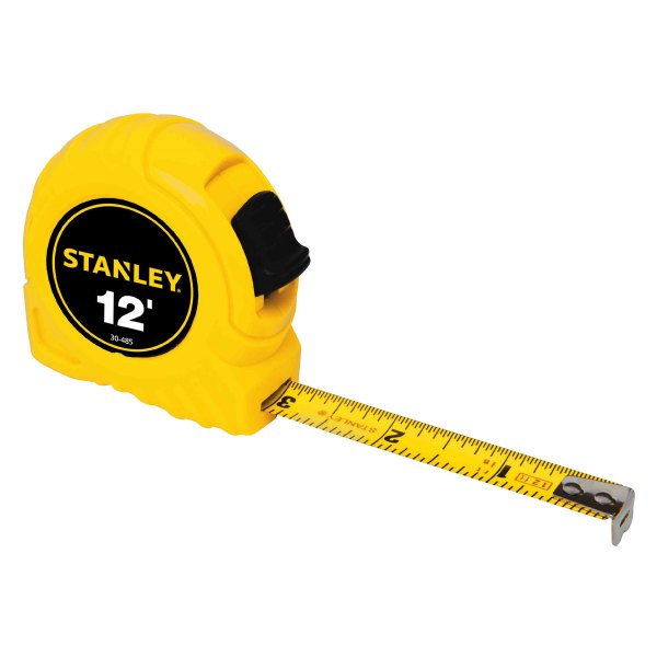 Stanley Tools® - 12' SAE Yellow High Impact Measuring Tape