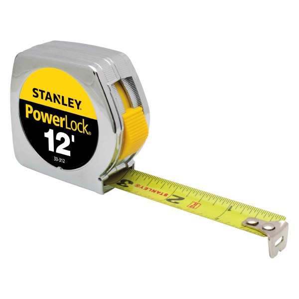 Stanley Tools® - PowerLock™ 12' SAE Heavy Duty Measuring Tape