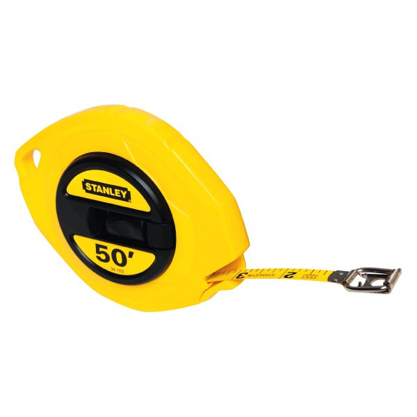 Stanley Tools® - 50' SAE Yellow Measuring Tape