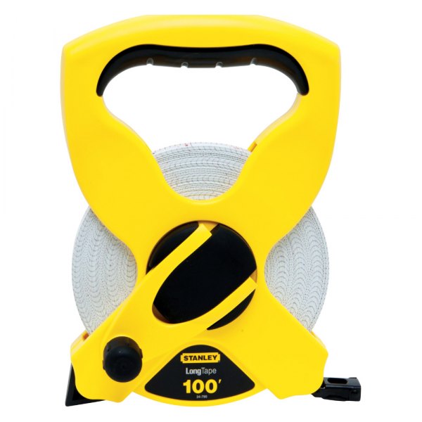 Stanley Tools® - 100' SAE Yellow Fiberglass Open Reel Measuring Tape