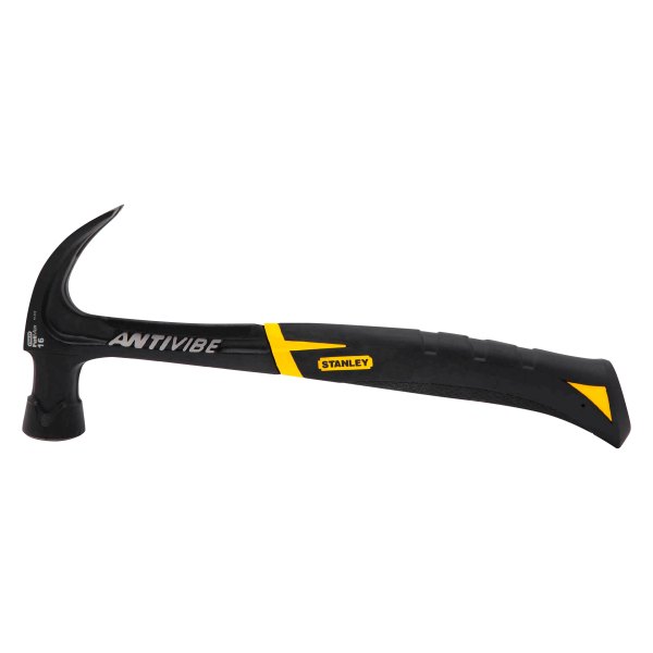 Stanley Tools® - FatMax™ Anti-Vibe™ 16 oz. Jacketed Graphite Handle Smooth Face Curved Claw Nailing Hammer