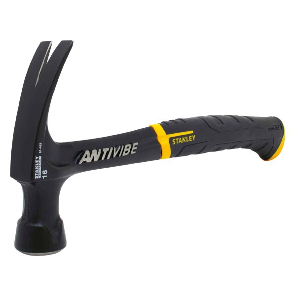 Stanley Tools® - FatMax™ Anti-Vibe™ 16 oz. Jacketed Fiberglass Handle Smooth Face Straight Claw Nailing Hammer