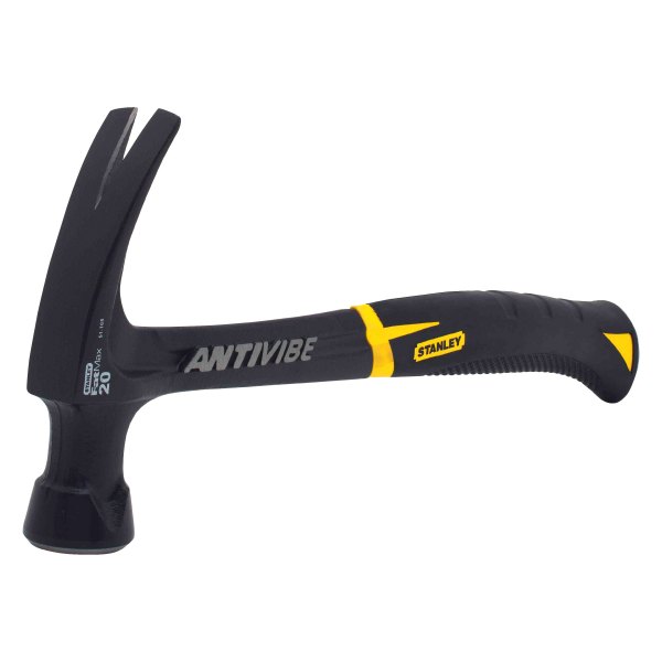 Stanley Tools® - FatMax™ Anti-Vibe™ 20 oz. Jacketed Fiberglass Handle Smooth Face Straight Claw Nailing Hammer