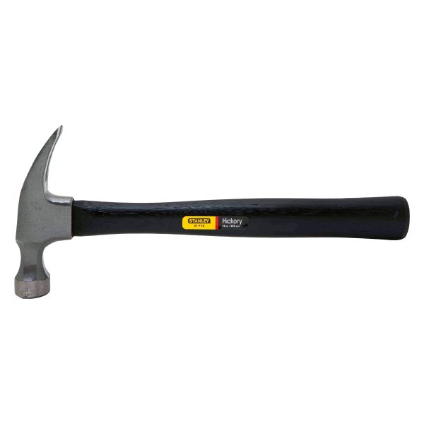 Stanley Tools® - 16 oz. Wood Handle Smooth Face Straight Claw Nailing Hammer