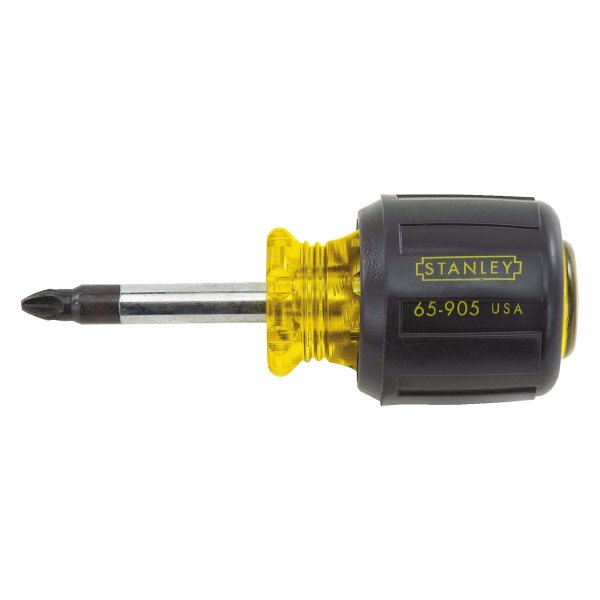 Stanley Tools® - PH2 Multi Material Handle Stubby Phillips Screwdriver