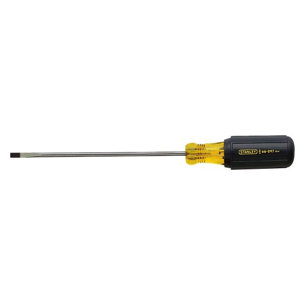 Stanley Tools® - 3/16" x 6" Multi Material Handle Slotted Screwdriver