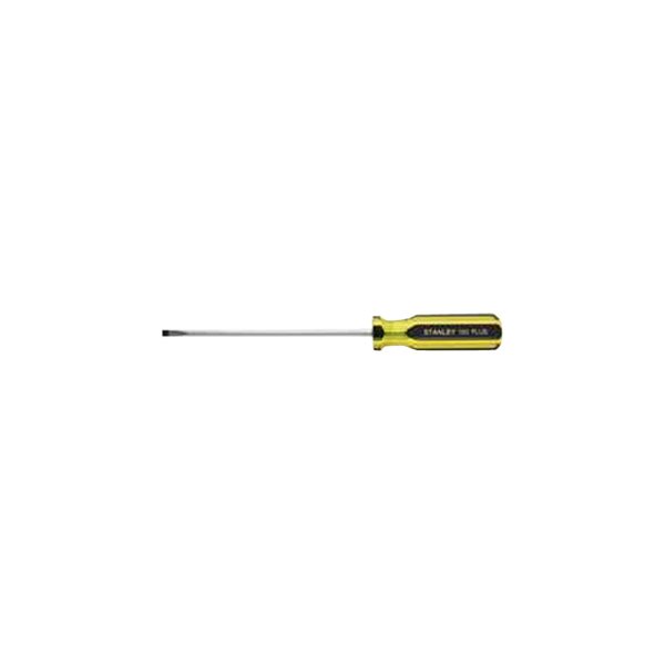 Stanley Tools® - 100 Plus™ 3/16" x 6" Dipped Handle Slotted Screwdriver