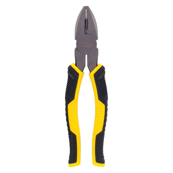 Stanley Tools® - 8" Multi-Material Handle Flat Grip/Cut Jaws Linemans Pliers