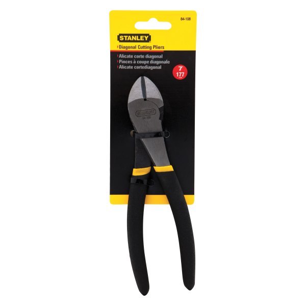 Stanley Tools® - 7-5/16" Lap Joint Dipped Diagonal Cutters
