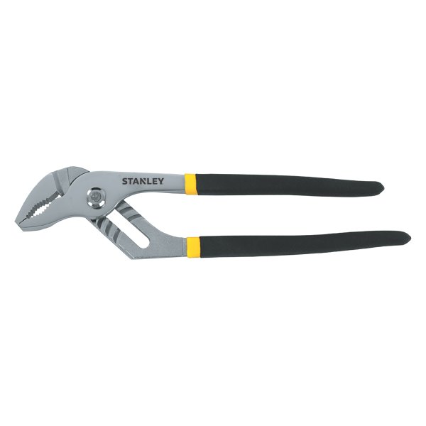 Stanley Tools® - 10-1/4" Curved Jaws Dipped Handle Tongue & Groove Pliers