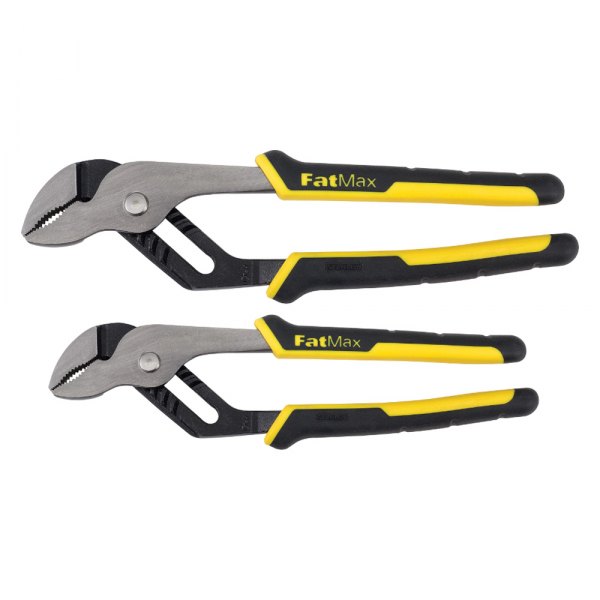 Stanley Tools® - FATMAX™ 2-piece 10" to 12" Curved Jaws Multi-Material Grip Handle Tongue & Groove Pliers Set