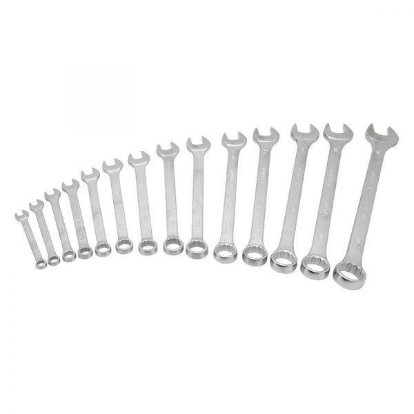 Stanley Tools® - 14-piece 3/8" to 1-1/4" 12-Point Angled Head Combination Wrench Set