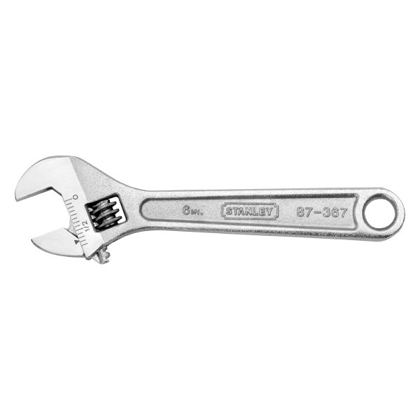 Stanley Tools® - 17/32" x 6" OAL Plain Handle Adjustable Wrench