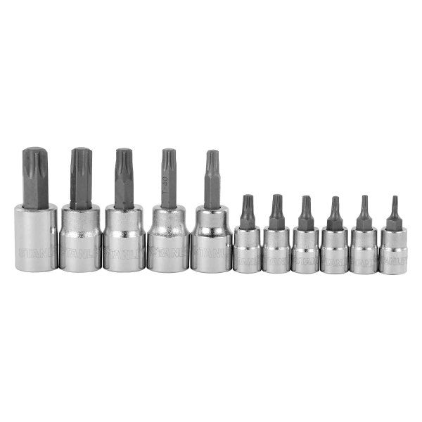 Stanley Tools® - Mixed Drive Size Torx Bit Socket Set 11 Pieces