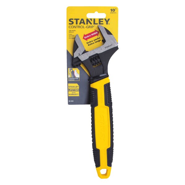 Stanley Tools® - MaxSteel™ 1-5/16" x 10" OAL Multi Material Handle Adjustable Wrench