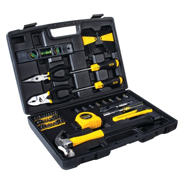 Stanley Tools® - 65-piece Homeowner's Tool Set in Blow Molded Carrying Case