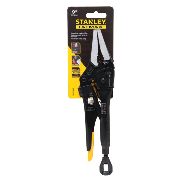 Stanley Tools® - FATMAX™ 9" Metal Handle Curved Jaws Locking Pliers