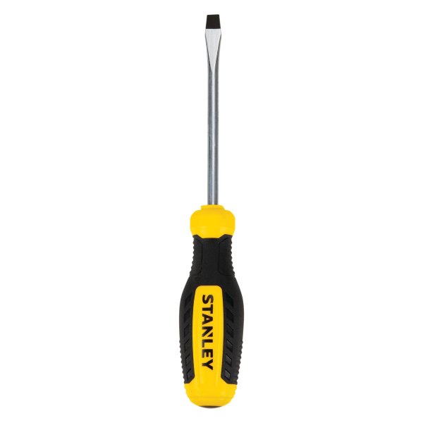 Stanley Tools® - 1/4" x 4" Dipped Handle Slotted Screwdriver
