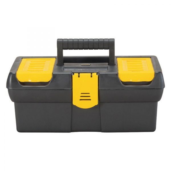 Stanley Tools® - Plastic Yellow/Black Portable Tool Box (7" W x 5.1" H)