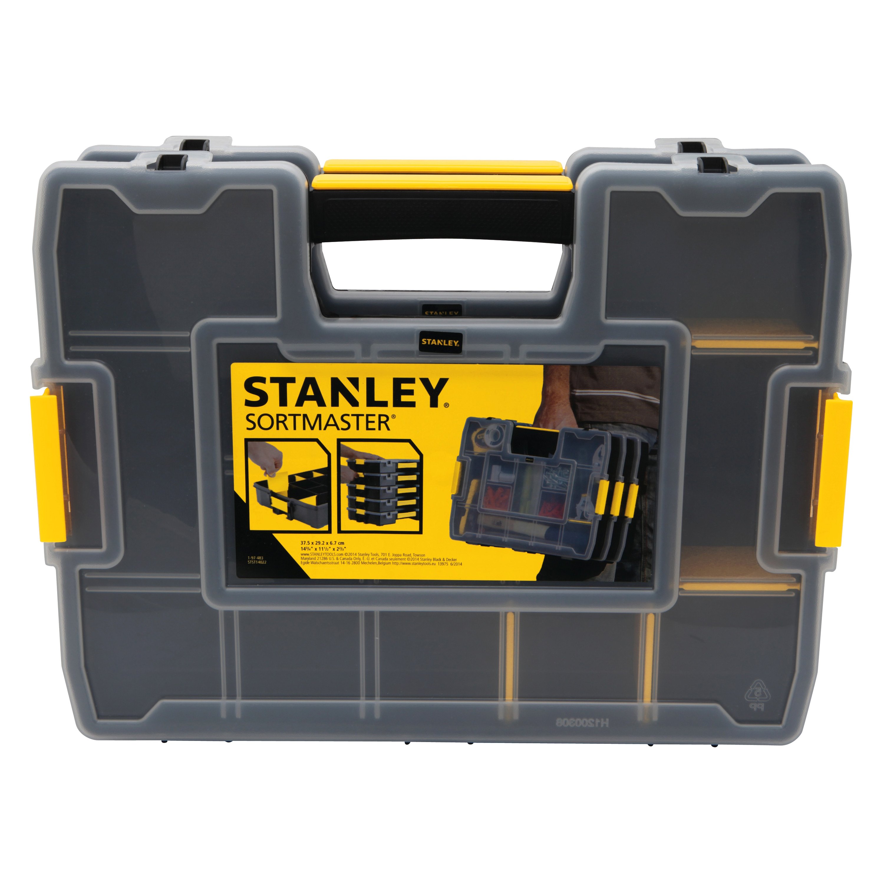 Stanley Sort Master Light Tool Organizer, 10 Compartments