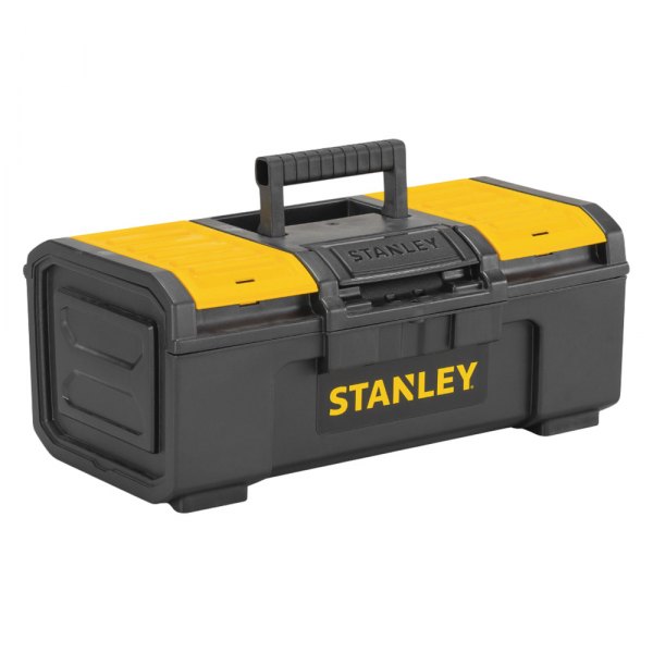 Stanley Tools® - Plastic Yellow/Black Portable Tool Box (8.8" W x 6.4" H)