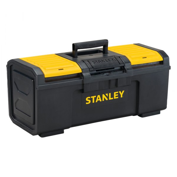 Stanley Tools® - Plastic Yellow/Black Portable Tool Box (11" W x 10.14" H)