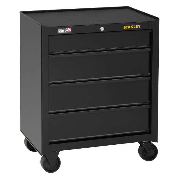 Stanley Tools® - 100™ Black Rolling Tool Cabinet (26.5" W x 18" D x 32" H)