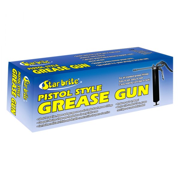Star Brite® - 14 oz. 10000 psi Pistol Grip Standard Duty Compact Grease Gun