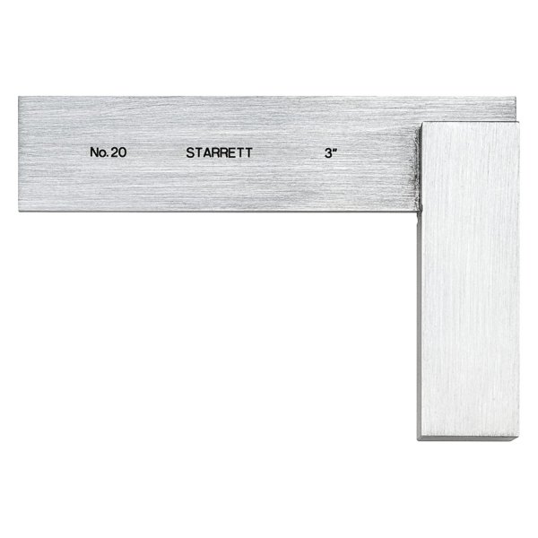 Starrett® - 20 Series™ 3" Steel Master Precision Flat Square