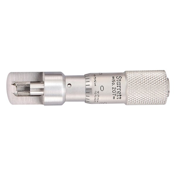 Starrett® - 207 Series™ 0 to 0.375" SAE Stainless Steel Mechanical Outside Can Seam Micrometer