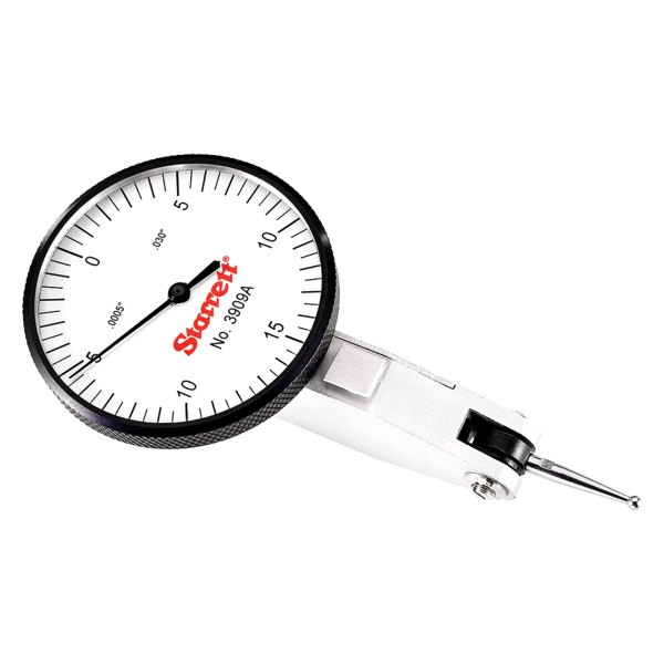 Starrett® - 3809 Series™ 0 to 0.03" SAE Dial Test Indicator with Dovetail Mount