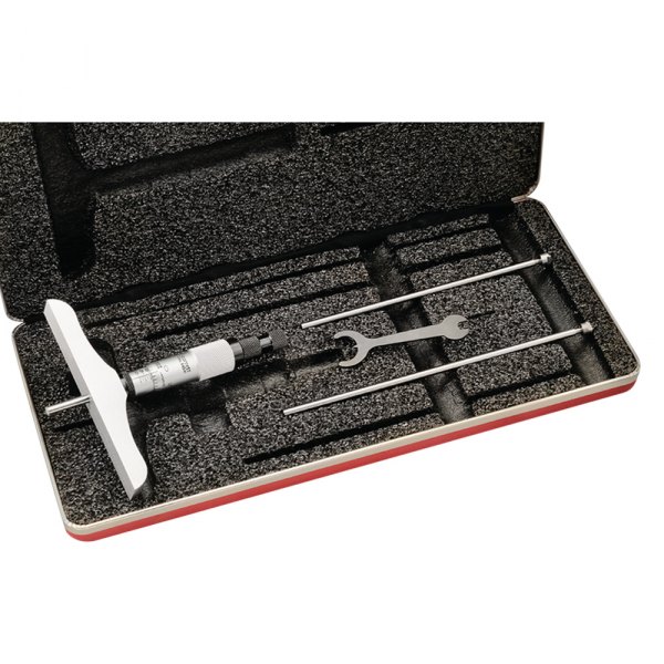 Starrett® - 445 Series™ 0 to 3" SAE Mechanical Depth Micrometer