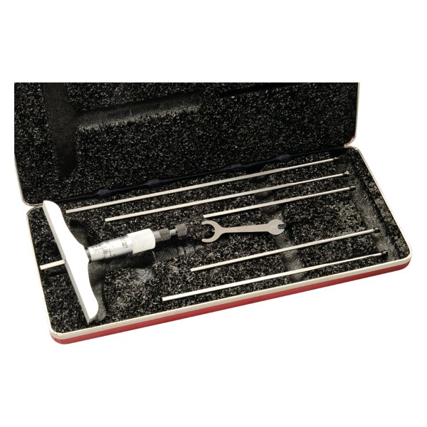 Starrett® - 449 Series™ 0 to 6" SAE Mechanical Depth Micrometer with Non-Rotating Blade