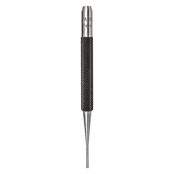 Starrett® - 565 Series™ 1/16" x 4-15/16" Steel Knurled Pin Punch