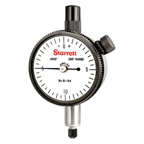 Starrett® - 81 Series™ 0 to 0.05" SAE Dial Indicator