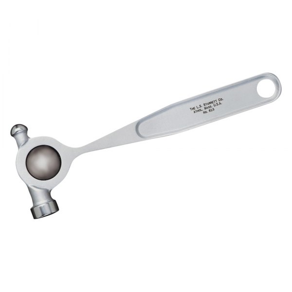 Starrett® - Steel Toolmakers Hammer with Built-in Magnifying Lens