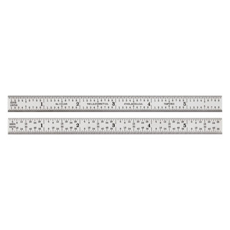 Starrett® - 16R Full Flexible Steel Rule with Inch Graduations