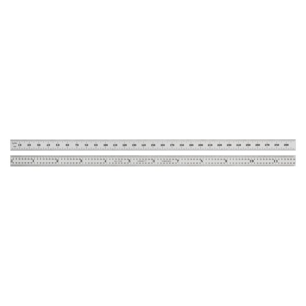 Starrett® - 11-3/4"(300 mm) SAE/Metric Type 31 Full Flexible Steel Ruler