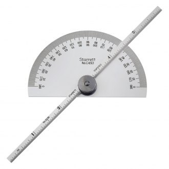 Big Horn 19215 Stainless Steel Depth Gage with Round Head Protractor 3-1/2 Inch 