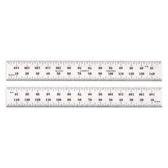 Starrett® - Type 35 Spring-Tempered Steel Rule with Millimeter Graduations