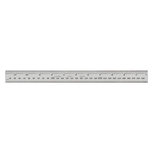 Starrett® - 12" SAE/Metric Steel Combination Square Blade for Only Combination Squares, Sets and Bevel Protractors