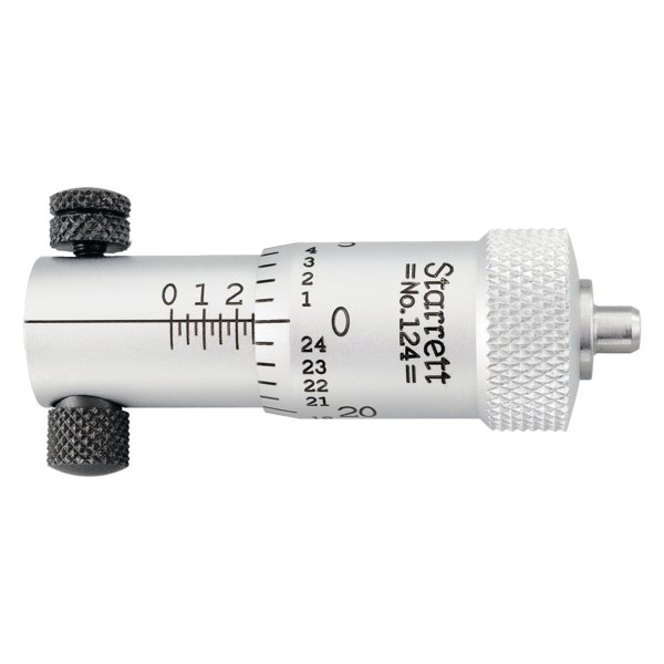 Starrett® - 124 Series™ 0 to 1" SAE Mechanical Micrometer Head for 124A/B Inside Micrometer